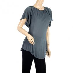 مملوكة مسبقًا Fendi Butterfly Sleeve Jersey Top S