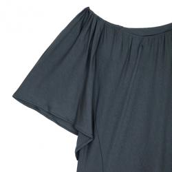 مملوكة مسبقًا Fendi Butterfly Sleeve Jersey Top S