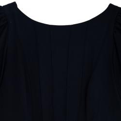 مملوكة مسبقًا Fendi Puff Sleeve Gabardine Dress S