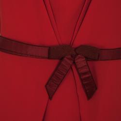 مملوكة مسبقًا Fendi Cowl Neck Gathered Dress S