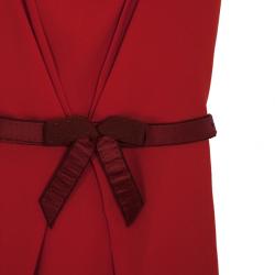 مملوكة مسبقًا Fendi Cowl Neck Gathered Dress S