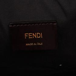 مملوكة مسبقًا Fendi Leather Pequin Trapeze Bag