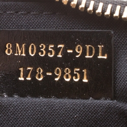 Pre Owned Fendi Black Leather Pochette Shoulder Bag