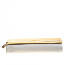 Pre Owned Fendi Multicolor Leather Rush Wrislet Clutch