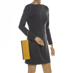 Pre Owned Fendi Multicolor Leather Rush Wrislet Clutch