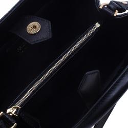 Pre Owned Fendi Croc Embossed Leather 2Jours Mini Tote