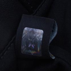 Pre Owned Fendi Croc Embossed Leather 2Jours Mini Tote