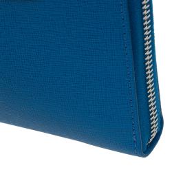 Pre Owned Fendi Multicolor Leather Monster Flat Clutch
