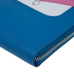 Pre Owned Fendi Multicolor Leather Monster Flat Clutch