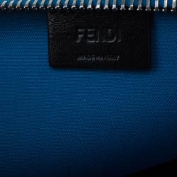 Pre Owned Fendi Multicolor Leather Monster Flat Clutch
