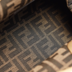 Pre Owned Fendi White Leather Small First Shoulder Bag