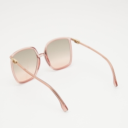 Fendi Pink Gradient FF0431/G Oversized Sunglasses