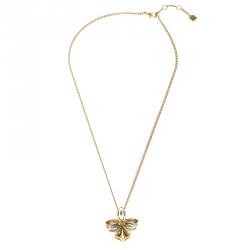 مملوكة مسبقًا Fendi Blossom Two Tone Pendant Necklace 