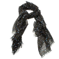 مملوكة مسبقًا وشاح فندي مونستر أي أطراف شراشيب متعدد الألوان