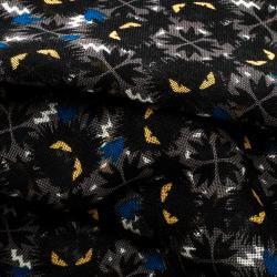 مملوكة مسبقًا وشاح فندي مونستر أي أطراف شراشيب متعدد الألوان