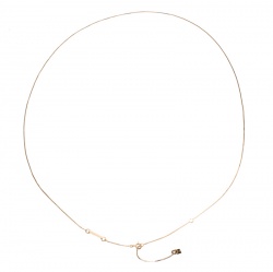 Pre Owned سلسلة فندي ذهبية اللون طويلة