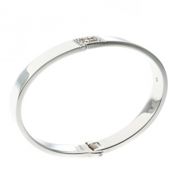 مملوكة مسبقًا سوار فندي فندستا كريستال فضي اللون M