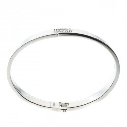 مملوكة مسبقًا سوار فندي فندستا كريستال فضي اللون M