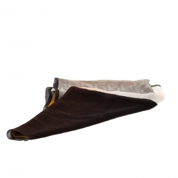 Pre Owned Fendi Multicolor Ombre Jacquard Silk Scarf