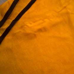 Pre Owned Fendi Multicolor Ombre Jacquard Silk Scarf