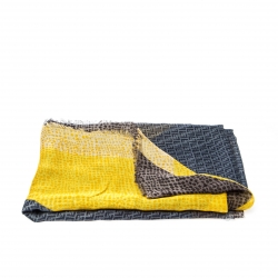 Pre Owned Fendi Multicolor Zucca Large Monster Eyes Print Scarf