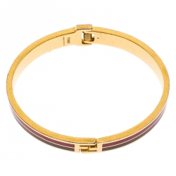 مملوكة مسبقًا سوار فندي فنديستا إيناميل لونين ذهبي