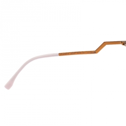 Pre Owned نظارة شمسية فندي غليتر برادايز FF 0137/S متدرجة بنفسجية / لون نحاسي