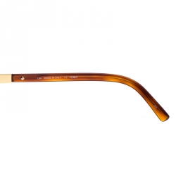 Pre Owned Fendi Brown/Green Gradient Runway Rimless Sunglasses