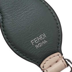 Pre Owned Fendi Multicolor Leather Embellished Interchangeable Shoulder Strap