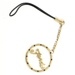 Fendi Gold Phone Charm