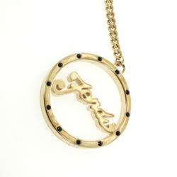 Fendi Gold Phone Charm