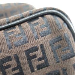 Pre Owned Fendi  Bi Color Zucchino Canvas Cosmetic Pouch