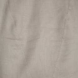 Fendi Collarless Silk Skirt Suit M