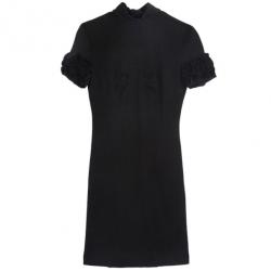مملوكة مسبقًا D and G Frill Sleeve Black Dress M