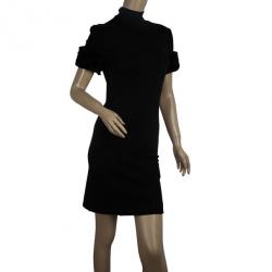 مملوكة مسبقًا D and G Frill Sleeve Black Dress M