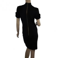 مملوكة مسبقًا D and G Frill Sleeve Black Dress M