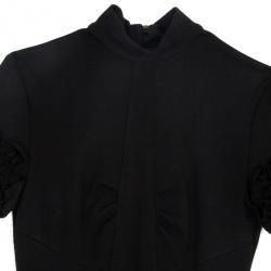 مملوكة مسبقًا D and G Frill Sleeve Black Dress M