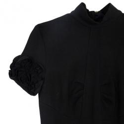 مملوكة مسبقًا D and G Frill Sleeve Black Dress M