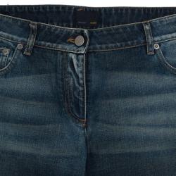Fendi Embroidered Denim Jeans S