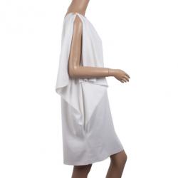مملوكة مسبقًا Fendi White Off Shoulder Dress M
