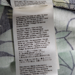 Fendi Multicolored Floral Printed Cotton FF Motif Detailed T-Shirt M 