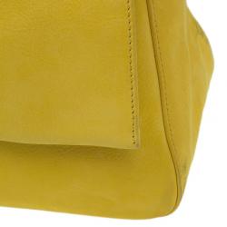 Pre Owned Fendi Yellow Mama Forever Shoulder Bag