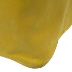 Pre Owned Fendi Yellow Mama Forever Shoulder Bag