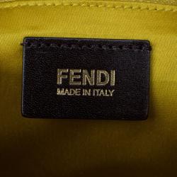 Pre Owned Fendi Yellow Mama Forever Shoulder Bag