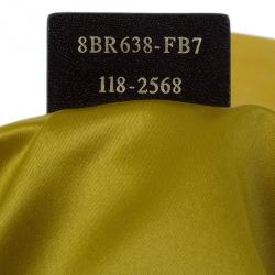 Pre Owned Fendi Yellow Mama Forever Shoulder Bag