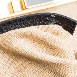 Pre Owned Fendi Black Leather Large Peekaboo Top Handle Bag