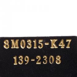 Pre Owned Fendi Blue Leather Be Baguette Crossbody Bag