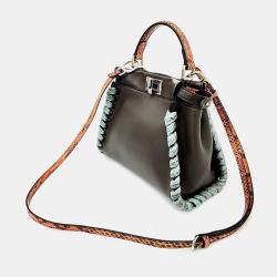 Pre Owned Fendi Peekaboo Mini Bag