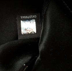 Pre Owned Fendi Tobacco Quilted Zucca Fabric Roll Tote