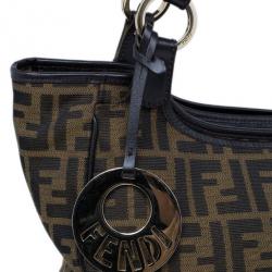 Pre Owned Fendi Zucca Chef Shopper Tote